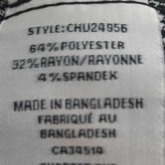 C by one high waisted tapered leg ankle length  size Large - Picture 8 of 13